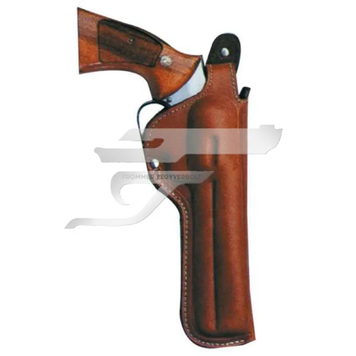 Akah Bőr Övtok Top Gun 3-4" Revolverekhe . Barna Övre Fűzhető