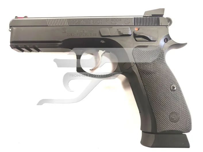 CZ 75SP01 Shadow 9x19 használt maroklőfegyver,22LR váltószettel
