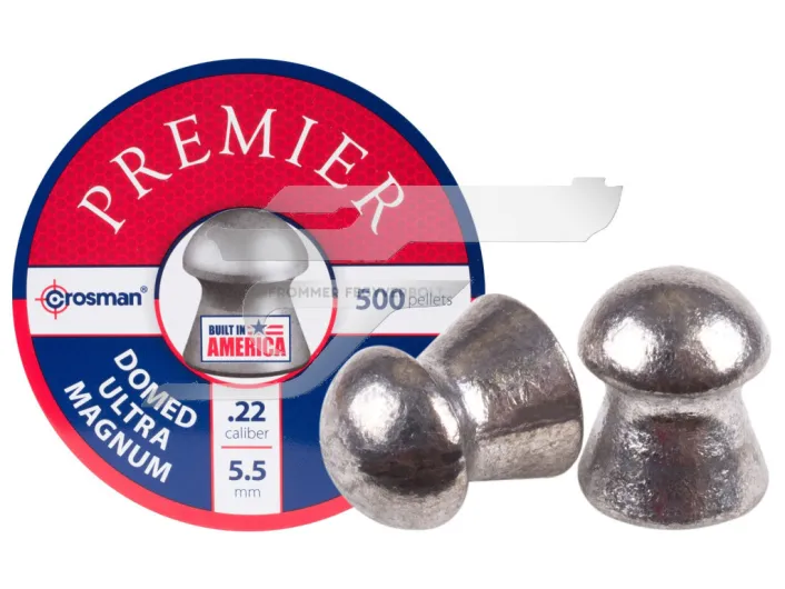 5,5 mm Crosman Premier Gold 00455 . 17,4gr 100 db Léglőszer