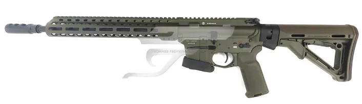 Schmeisser AR15-9 M4FL 14,5"cső OD Green Magpul válltámasz,markolat,kompenzátor