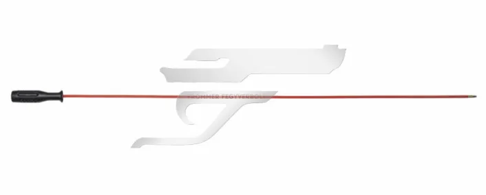 Tisztító Pálca Kisgolyós puskához SC96-4 . Kefe Nélkül 4 mm