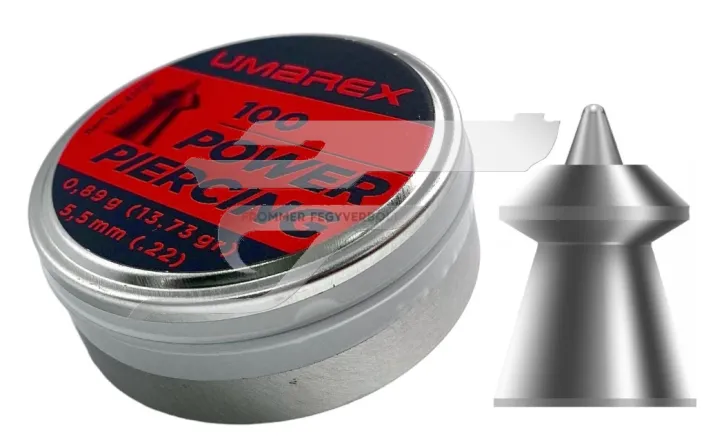 5,5 mm Umarex Power Piercing UM41720 0,89 g 13,73 gr Léglőszer