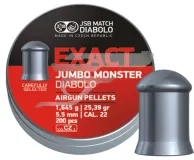 5,52 mm JSB Exact Jumbo Monster 1,645g . 25,39gr. Léglőszer 200 db. 48826552