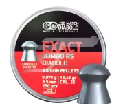 5,52 mm JSB Exact JumboRS 0,87g 13,43gr . Léglőszer 250 db.