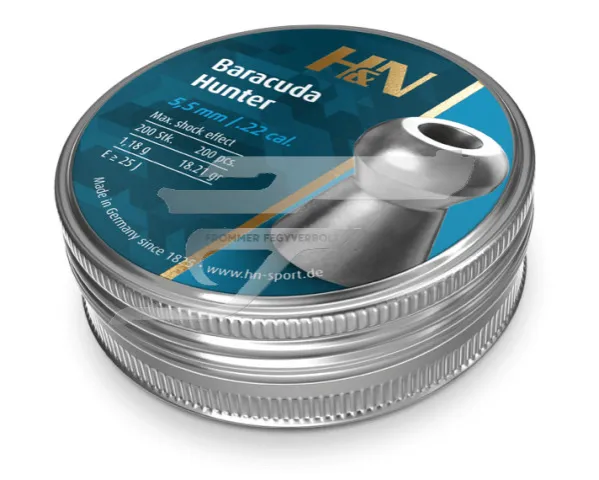 H&N 5,5 mm Baracuda Hunter 485843550 . Léglőszer 200 db.