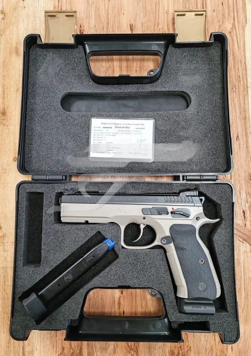 CZ Shadow 2 Urban Grey 9x19 használt maroklőfegyver B1(2029)