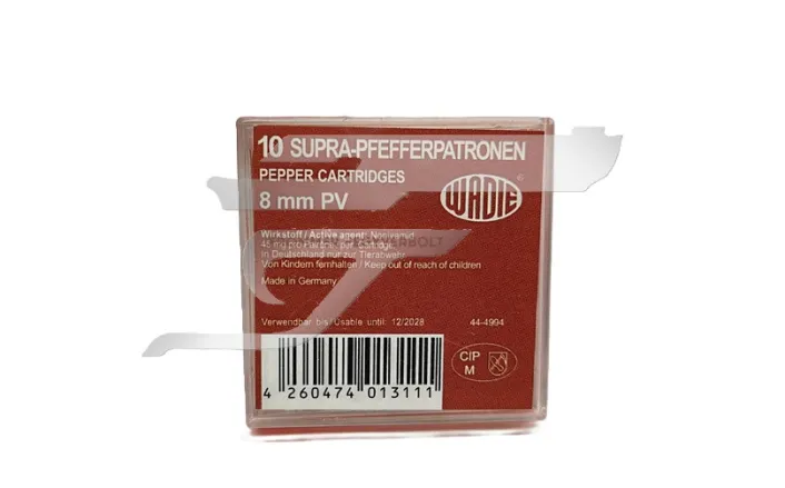 8mm-es P.A.K. Barna Wadie Pfeffer 45mg . Gázlőszer