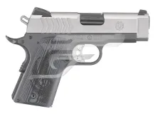 Ruger 1911 Lightweight OfficeStyle 06758 9x19kal, 3,6" cső Rozsdamentes Fa Markol