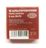 9mm-es P.A.K. Barna Wadie Supra Pfeffer .120mg Anti Animál Gázlőszer WD846411