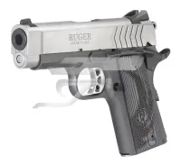 Ruger 1911 Lightweight OfficeStyle 06758 9x19kal, 3,6" cső Rozsdamentes Fa Markol