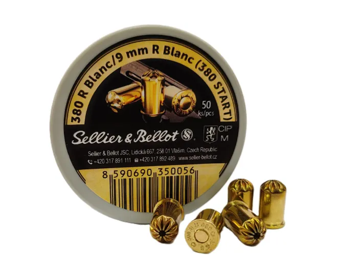 SB ,380 R Blanc / 9 mm Revolver Riasztó . Lőszer