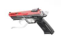 Tanfoglio Force 22 L Piros Szán ,22 Lr. SA, F,ekete Polimer Tok, 5,19" cső