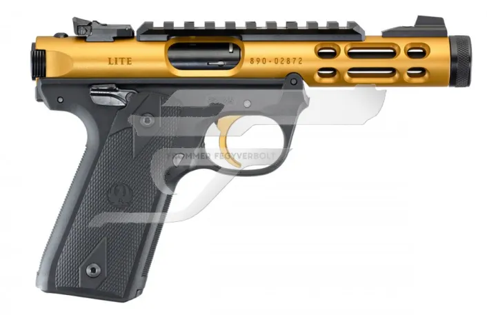 Ruger Mark IV 22/45 Lite Arany színű Új , 22 Lr. Maroklőfegyver