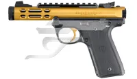 Ruger Mark IV 22/45 Lite Arany színű Új , 22 Lr. Maroklőfegyver