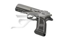 Tanfoglio Force Plus 9x19 kaliber DA sütés, 112 mm cső, 895 g.