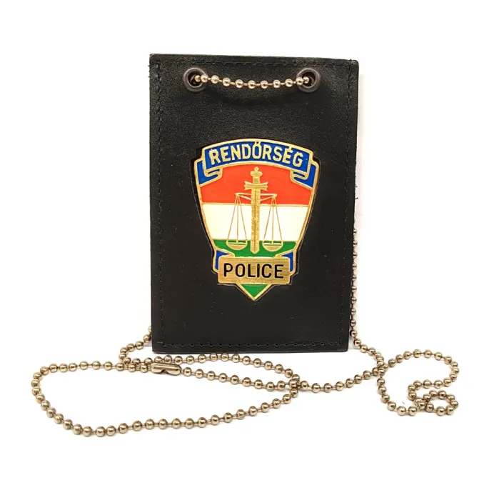 Dobos 49/13/1 Nyakba Akasztós Tok . Nagyjelvénnyel + Lánc Függőleges