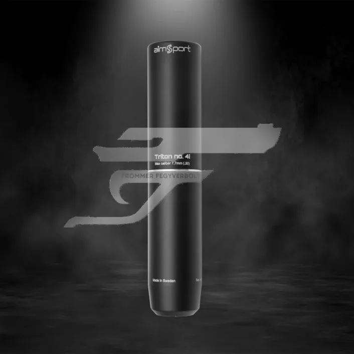 Aimsport RTriton no.4i Hangtompító-28 dB 8,6mm -es, 338-as kaliber 14x1 Menetes