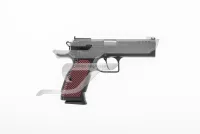 Tanfoglio Stock 2025 9x19 fekete, bordó alu markolat, állítható nyílt irányzék