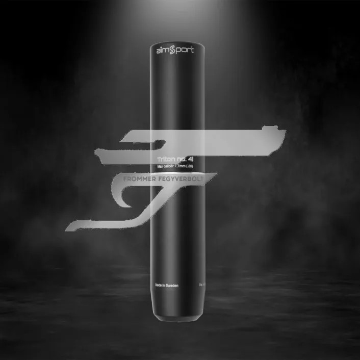 Aimsport RTriton no.5i Hangtompító-31dB. 9,5mm -es, 375 kaliber 1/2x20 Menetes