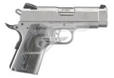 Ruger SR1911 Officer Style ,45 ACP 6762 Rozsdamentes 3,6" cső 7 lőszeres tár