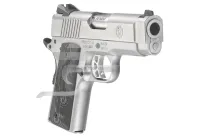 Ruger SR1911 Officer Style ,45 ACP 6762 Rozsdamentes 3,6" cső 7 lőszeres tár