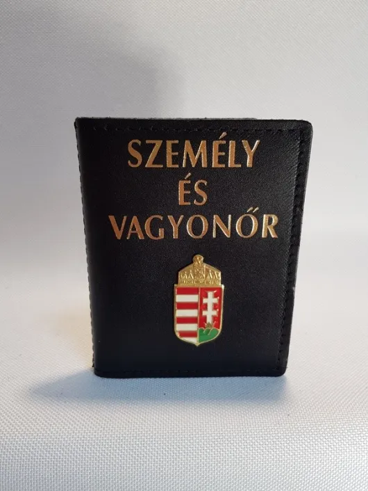 Dobos 49/36 Igaz.tok Személy és Vagyonőr .Kívül Kisjelvény, Névjegykártyatartóval