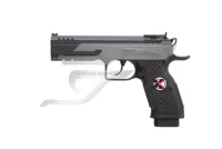 Tanfoglio Stock III Xtreme Fekete 9x19 DA, 1290g, 4,76" cső