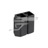 Ghost Dupla Tártartó Kétsoros tárhoz . Fekete Műanyag