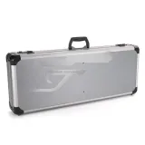 Aluminium Koffer Puskához Szürke JW5002 . Számzáras Belül Szivacsos 124x35x12