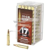 ,17 HMR Hornady XTP 20gr. No 83172
