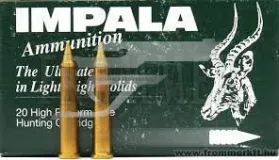 ,22 Hornet Impala KS 2,3g 35gr. . Puskalőszer