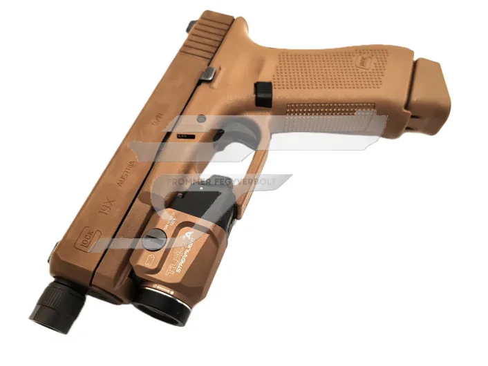 Glock G19X 9x19 használt maroklőfegyver hangtompítóval B5(2032)