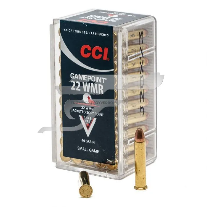 ,22 Win. Magnum CCI Gamepoint 0022 . Lőszer 40 gr. JSP