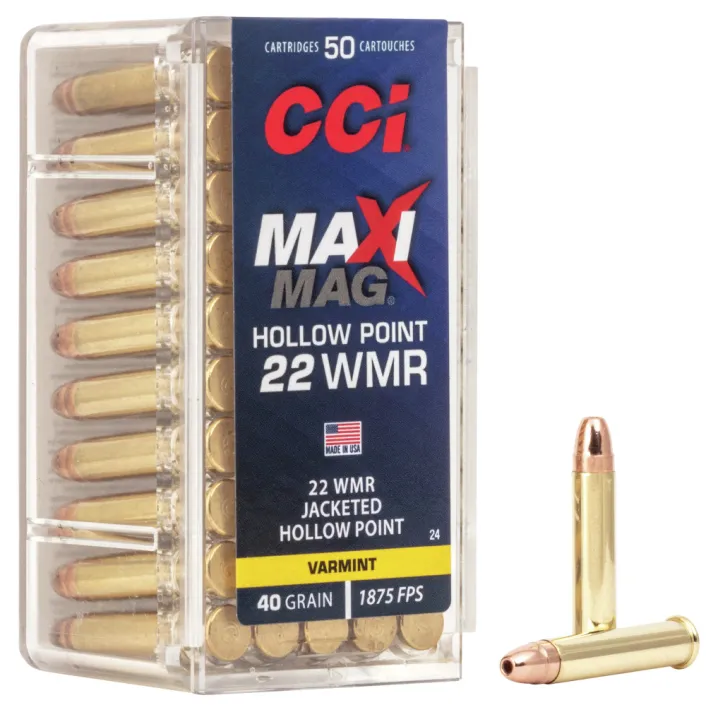 ,22 Win. Magnum CCI JHP Maxi Mag 0024