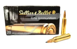 ,22-250 Rem. SB SP 3,6g 55gr 2914 , Golyós lőszer V330422