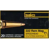 ,222 Rem. SAKO FMJ Speedh.3,2g 50gr 105G