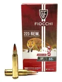 ,223 Rem. Fiocchi SP 55gr FI705632 . Lőszer 50db-os csomag