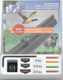 BSS irányzék szett sörétes fegyverekhez