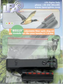 BSS-19 irányzék szett golyólövő sörétes csövekhez