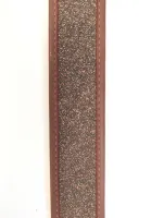 Akah Fegyverszíj Jávorszarvasbőr Lóden . Betéttel Csatos